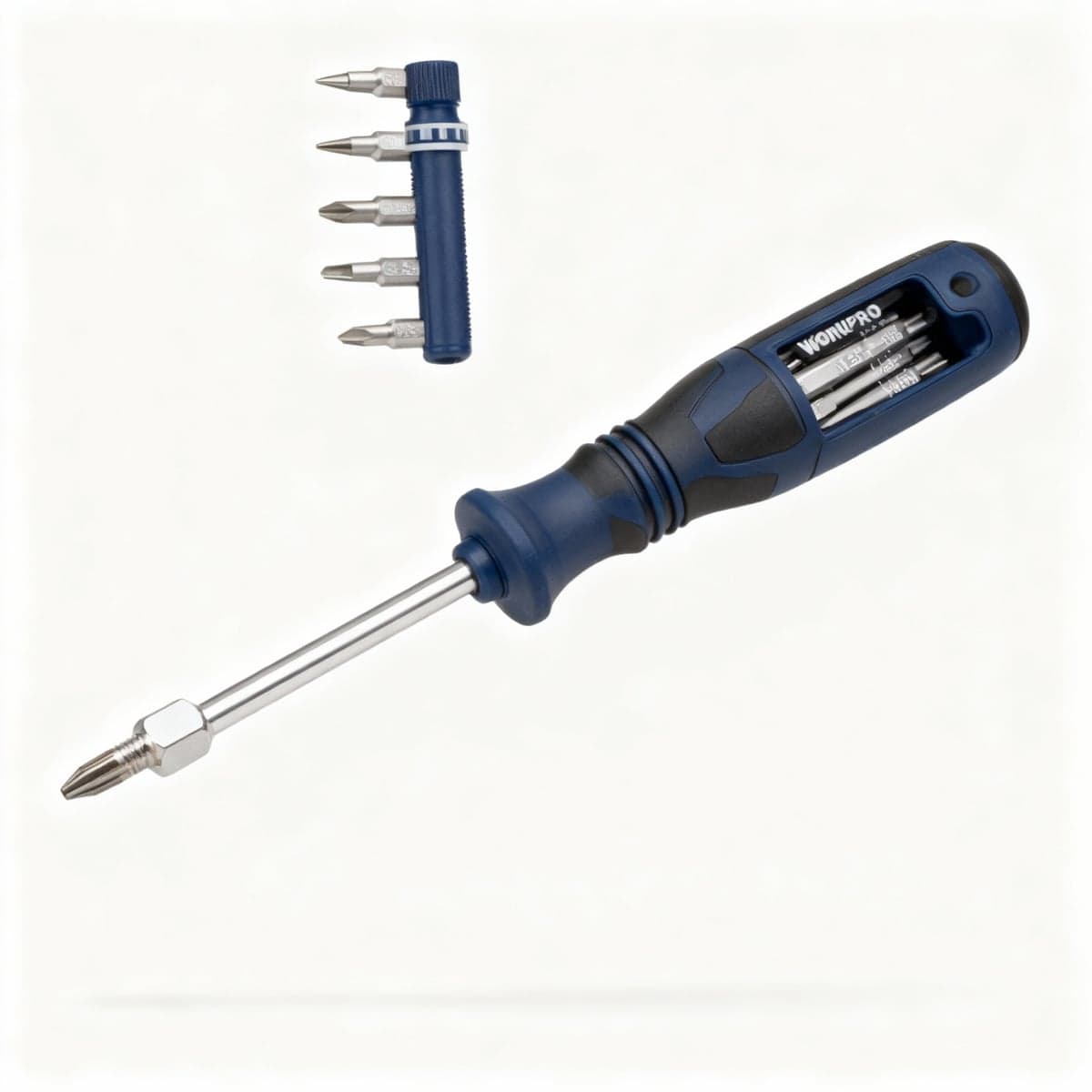 WORKPRO 12-in-1 Multi-Bit Screwdriver Set with Storage Handle